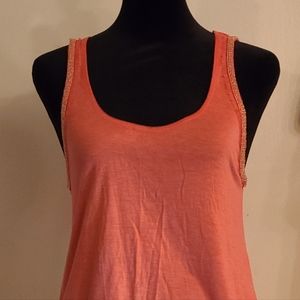 American eagel outfitters coral tank top size XS